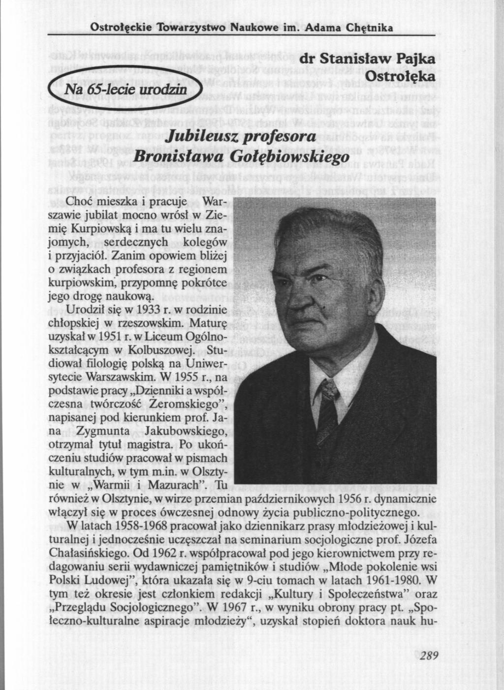 Ostrołęckie Towarzystwo Naukowe im.