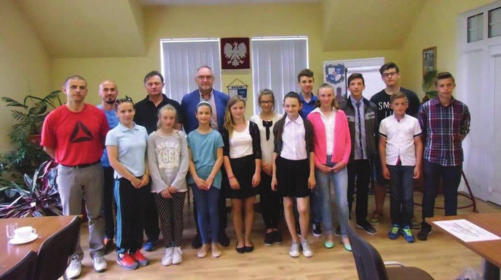 w Sali Narad Urzêdu Gminy Stolno odby³o siê spotkanie sportowców.