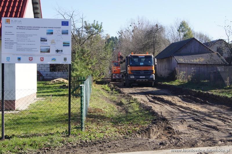 Ciąg dalszy prac na "Maczułach" W dniu 28 października 2014 r.