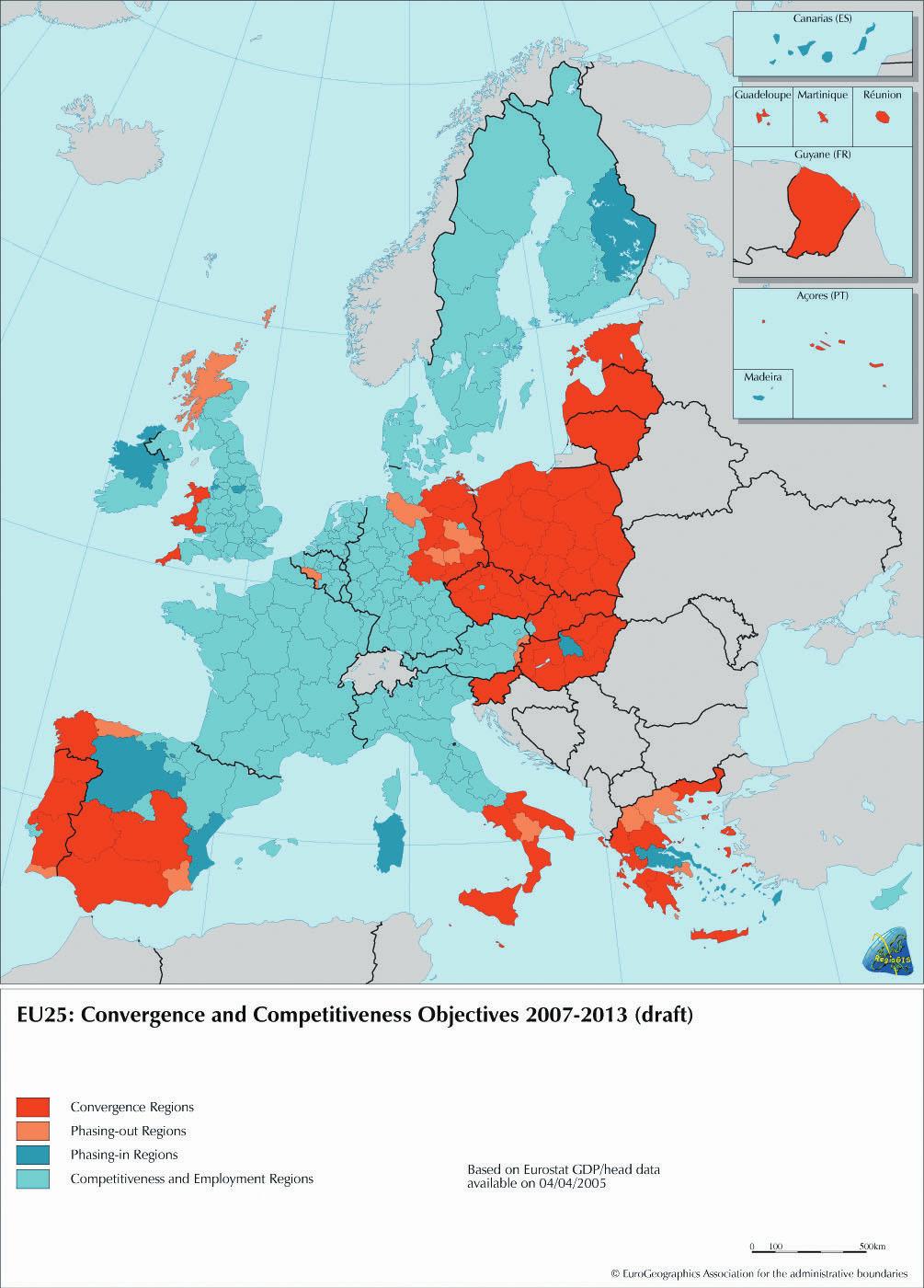 Rozporządzenie ogólne 31 W przypadku celu Konkurencyjnoœæ regionalna i zatrudnienie równie przewidziano mo - liwoœæ uzyskania przez niektóre regiony wsparcia przejœciowego.