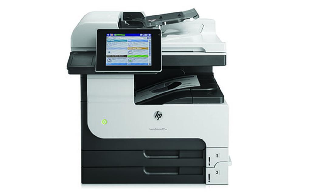 Dane techniczne Enterprise 700 M725 Zwiększenie sprawności procesów biznesowych i łatwe drukowanie w formacie do A3.