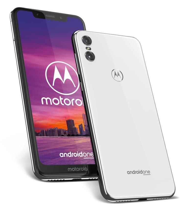 Motorola One Zalety: łączność LTE kategorii 4 - prędkość pobierania danych do 150 Mb/s; eleganckie wzornictwo; dwa sloty na karty SIM; 5.9 - calowy wyświetlacz HD+; system operacyjny Android 8.