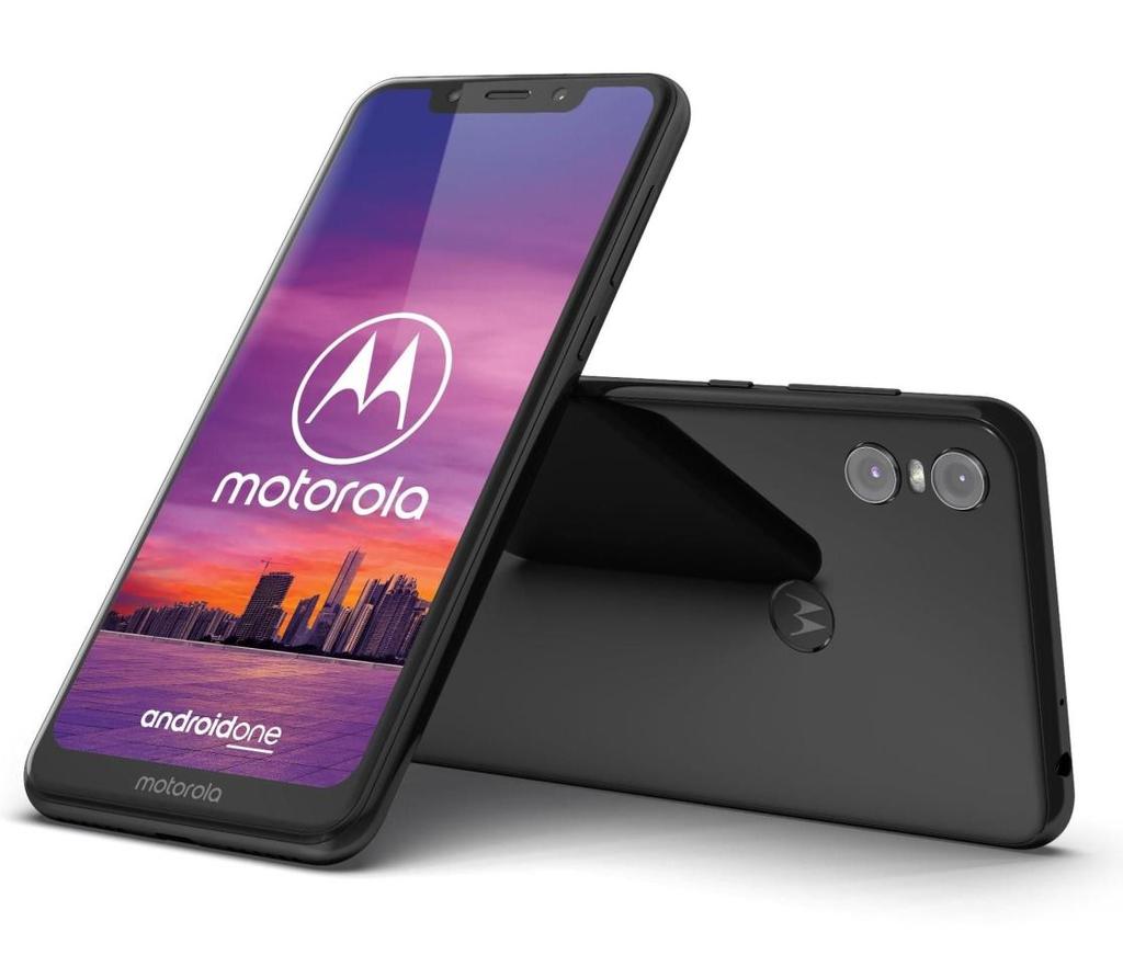 Motorola One Specyfikacja: Wyświetlacz - 5.9 ; 720 x 1520 pix; 287 PPI; System operacyjny - Android 8.1 Oreo; Aparat główny - 13 Mpix + 2 Mpix; Kamera przednia - 8 Mpix; Procesor - ośmiordzeniowy 2.