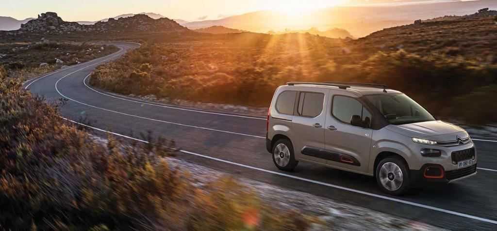 SILNIKI NOWOCZESNE I WYDAJNE Nowy Citroën Berlingo oferowany jest z bogatą gamą wydajnych silników o doskonałych osiągach.
