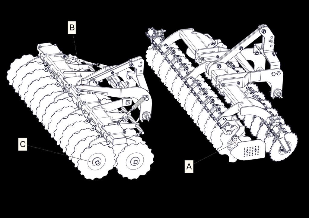 5.6 Smarowanie Do smarowania używaj smarów mineralnych. Przed wciśnięciem smaru oczyść punkty smarowania. Smarowanie przeprowadź w miejscach oznaczonych (Tabela 3).