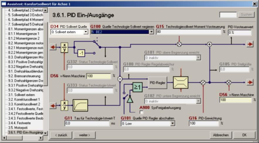 6. ROZPORZĄDZALNE WARTOŚCI ZADANE Jak parametryzować wartość zadaną regulatora Parametryzację przeprowadzi użytkownik na stronie 3.6.1 aplikacji Assistent Komfortsollwert.