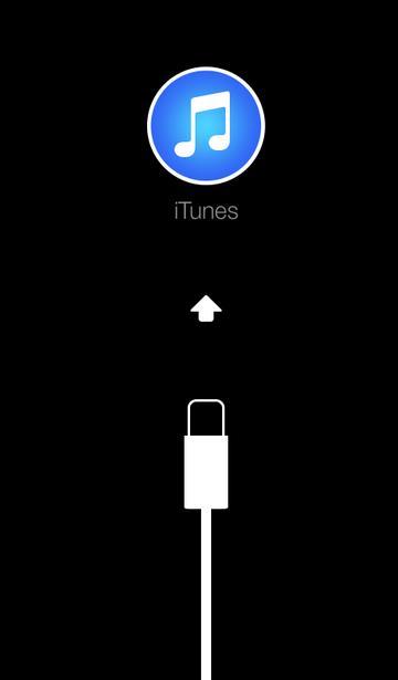 8. Wybieramy odtwórz z archiwum itunes 9. Na ekranie pojawi się logo itunes i kabel 10.