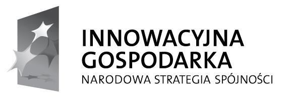 Załącznik nr 2 Harmonogram Prac Przedwdrożeniowych załącznik do Karty Projektu dla uczestników przedsięwzięcia "Inkubator Innowacyjności" Projekt: INKUBATOR INNOWACYJNOŚCI Przedsięwzięcie