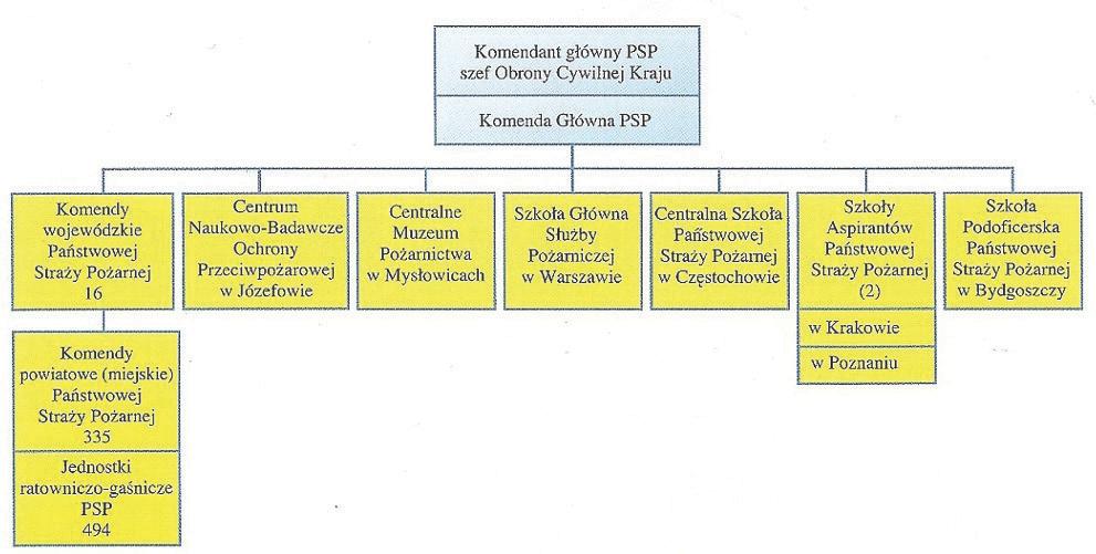 Prosopon, ISSN 1730-0266, 21 (4) 2017, s. 77-99 monitorowanie jakości formy przekazywanych informacji oraz ciągła poprawa słabych elementów. 2. PAŃSTWOWA STRAŻ POŻARNA Państwowa Straż Pożarna powstała ustawą z dn.