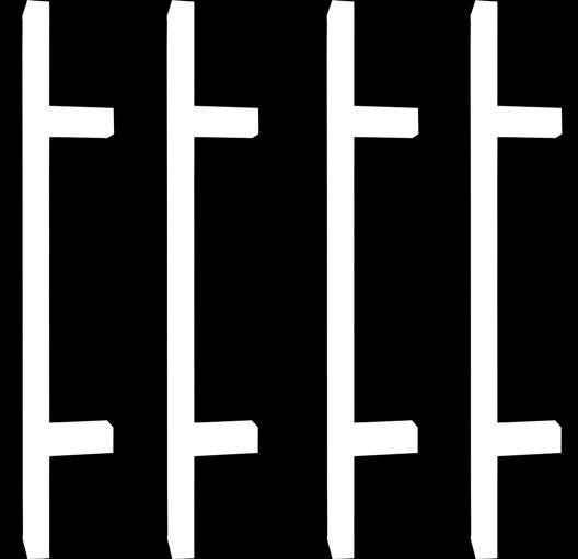 F1 SREBRNY F6 INOX F9 TYTAN F4 STARE ZŁOTO Długość: 50, 80, 100, 120, 150, 170 cm Rozstaw (słupków montażowych): Długość antaby (cm) 50 80 100 120 150 170 Rozstaw (cm) 30 50 50 80 100 100