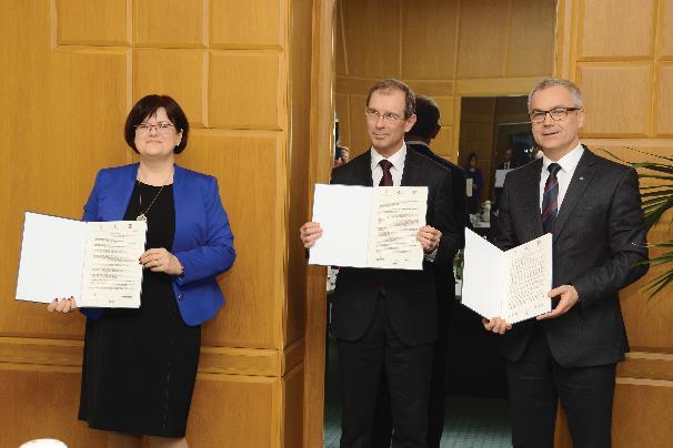 KALENDARIUM 2017 Styczeń W styczniu Politechnika Śląska uzyskała prestiżowe logo HR Excellence in Research.