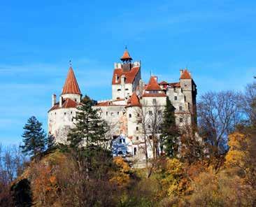 2 DZIEŃ: BRASZÓW BRAN SINAIA Śniadanie. Przejazd do Braszowa: Stare Miasto, Czarny kościół z XIV/ XV w., cerkiew prawosławna. Przejazd do Bran połączony ze zwiedzaniem średniowiecznego zamku.