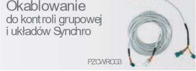 Przewód łączący sterownik przewodowy z dwiema jednostkami wewnętrznymi pracującymi w grupie/ układzie Synchro,o długość:9,6m z rozdzielaczem długości:0,25m. Systemy Multi Fdx (FM41AH,FM49AH,FM57AH).