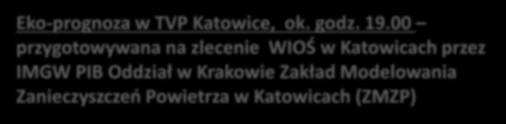 Polsce Eko-prognoza w TVP