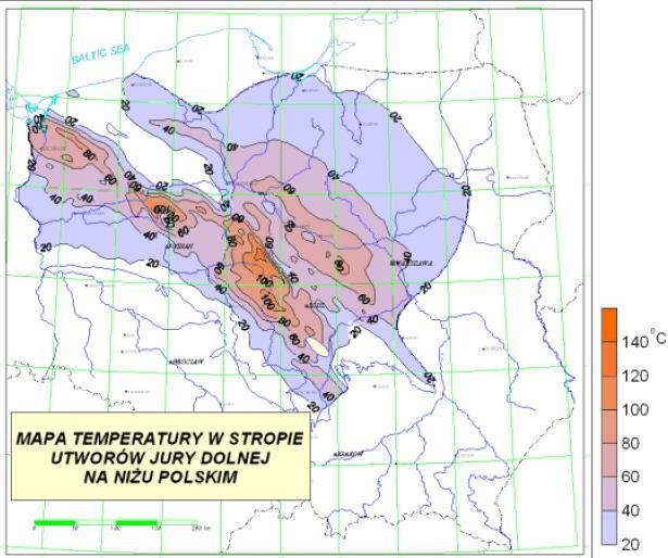 VI.1.1.4. Geotermia Najbardziej powszechnym kryterium podziału zasobów jest głębokość występowania, temperatura (entalpia) oraz mineralizacja.