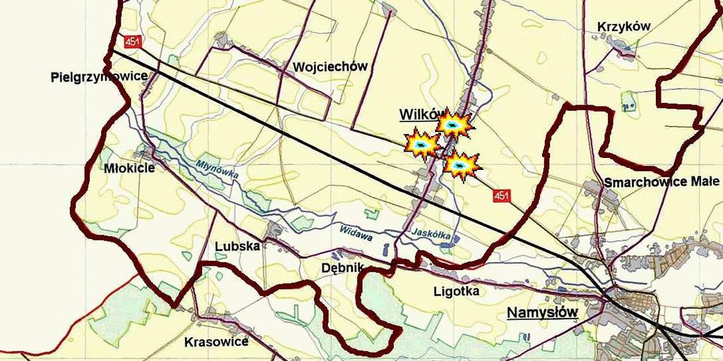 Wrocławska 11 URZĄD POCZTOWY Wilków ul.