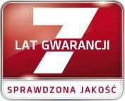 7 lat 150 000 km *Wartości zużycia paliwa i emisji (cykl NEDC**) wynikają z wersji/wariantu pojazdu oraz z jego wyposażenia.