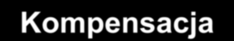 Kompensacja A. Zła kompensacja B. Prawidłowa kompensacja C. Niedokompensowane D.