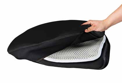 erating-massaging pad makes it possible to lighten as well as