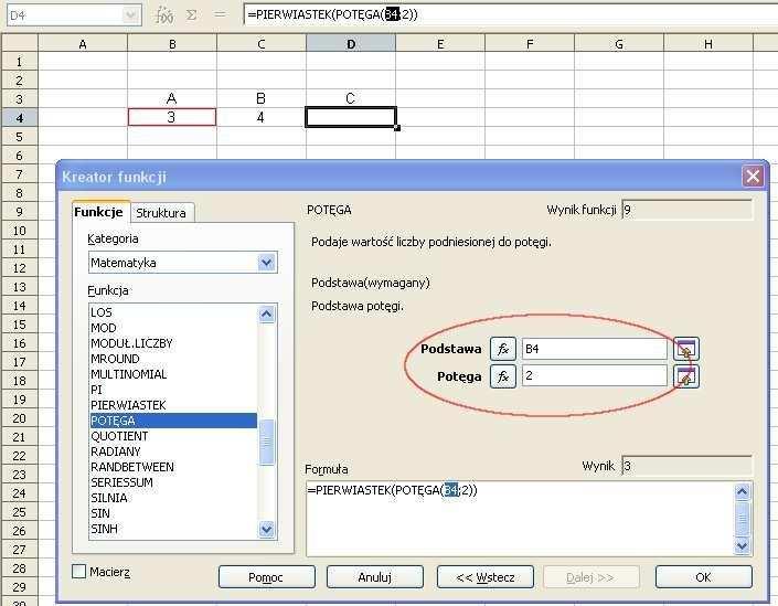 Strona 34 z 58 Na dole w miejscu, gdzie jest formuła wpisujemy plus.