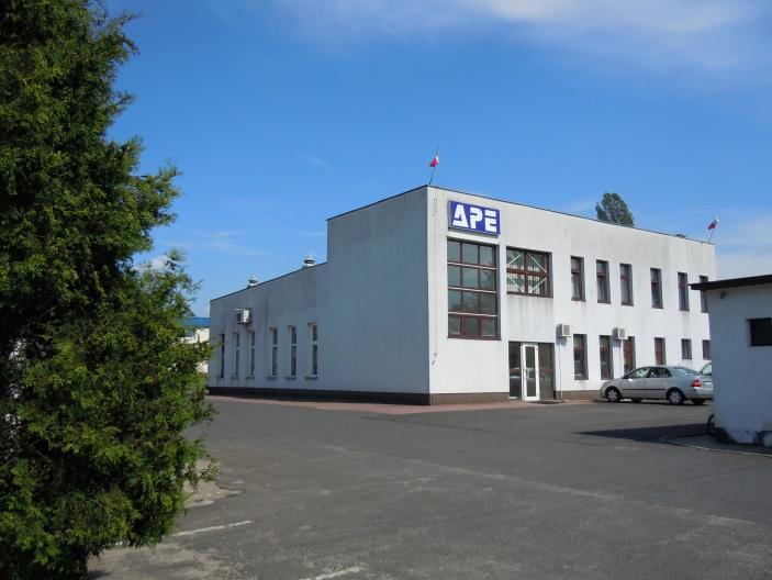 Firma APE powstała w Opolu 1984 roku. Założyciel mgr inż.