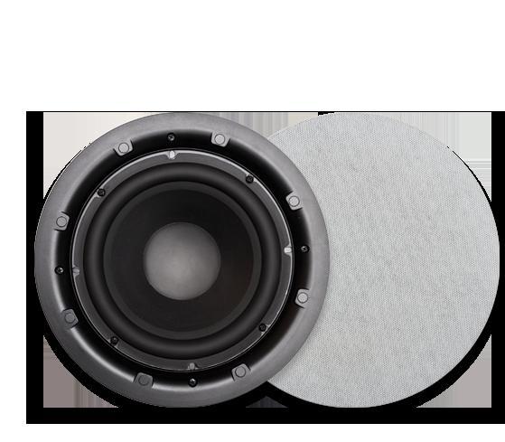 202 mm Waga 1,28 kg Stereofoniczny głośnik sufitowy C165 SS 639 zł/szt.