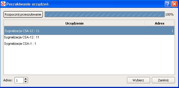 przycisk Przeszukuj (F2), a następnie Rozpocznij przeszukiwanie.