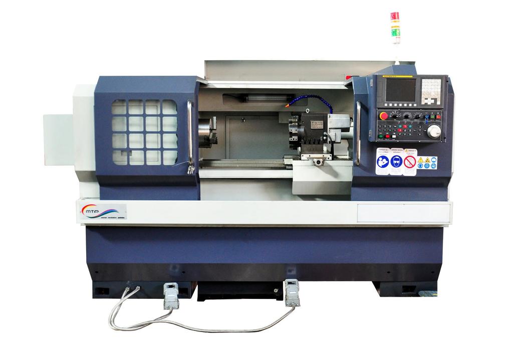 TOKARKI CNC Od 58000 zł netto CK6136/6140x500/750/1000/1500 Średnica toczenia nad łożem [mm] 360/400 Średnica toczenia nad suportem [mm] 210/240 Długość toczenia [mm] 500/750/1000/1500 Szerokość