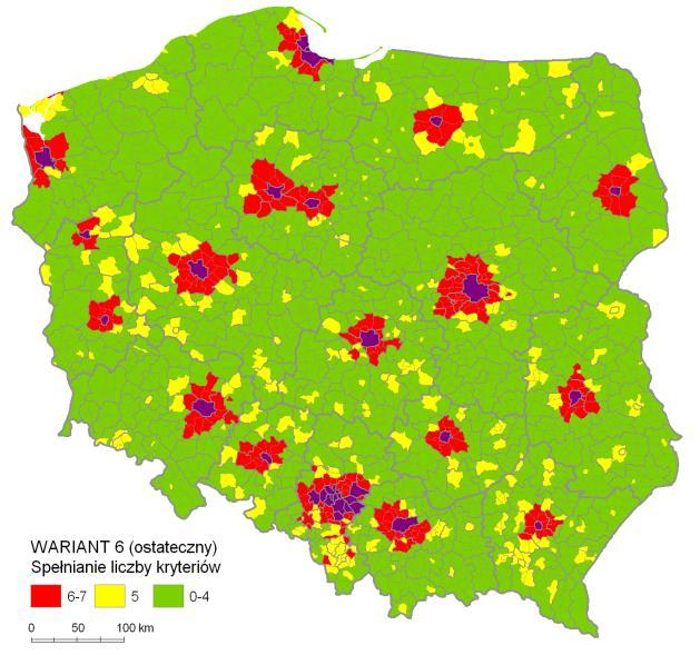 DELIMITACJE WARIANTOWE (cel: