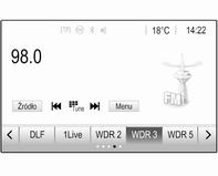 100 Radioodtwarzacz Aby wyszukać typ programu określonego przez stacje, wybrać Kategorie. Zostanie wyświetlona lista aktualnie dostępnych typów programów. Wybrać żądany typ programu.