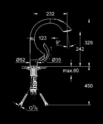 automatyczne przełączanie na perlator zintegrowany