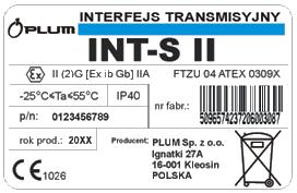 MONTAŻ WARUNKI ZABUDOWY Interfejs jest przystosowany do montażu na typowej szynie DIN (TS35).