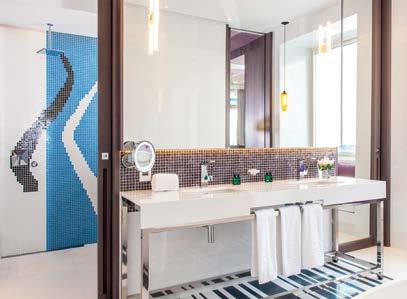 INDYWIDUALOŚĆ I DESIGN INSPIRACJA DLA HOTELI Projektowanie łazienek hotelowych wiąże się z szeregiem wyzwań.