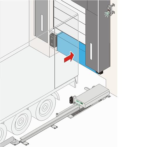 1. Opis ASSA ABLOY Automatyczny system powstrzymujący ruch pojazdu DE6090AR to hydrauliczny system do unieruchamiania kół pojazdów, który pomaga zapobiegać wypadkom i obrażeniom ciała w doku