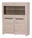 118 x 148 x 42 cm DESJO 10 komoda 2-drzwiowa 2 door, 4 drawer z 4 szufladami sideboard 170 x 93 x 42 cm 170 x 93 x 42 cm DESJO