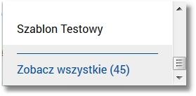 Page4 liczbę oczekujących płatności dla waluty, łączną kwotę płatności dla waluty, sekcję Wykonaj z szablonu umożliwiającą zlecenie przelewów zdefiniowanych z szablonów poprzez wybór (w polu wybierz