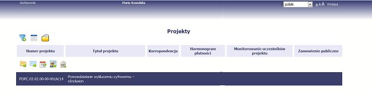 2.1. Jak zmienić wersję językową? W każdej chwili możesz zmienić wersję językową systemu.