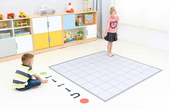 ABCD programowania Dedykowana dla przedszkoli pomoc edukacyjna do nauki matematyki i kodowania w korelacji z różnymi sferami aktywności.