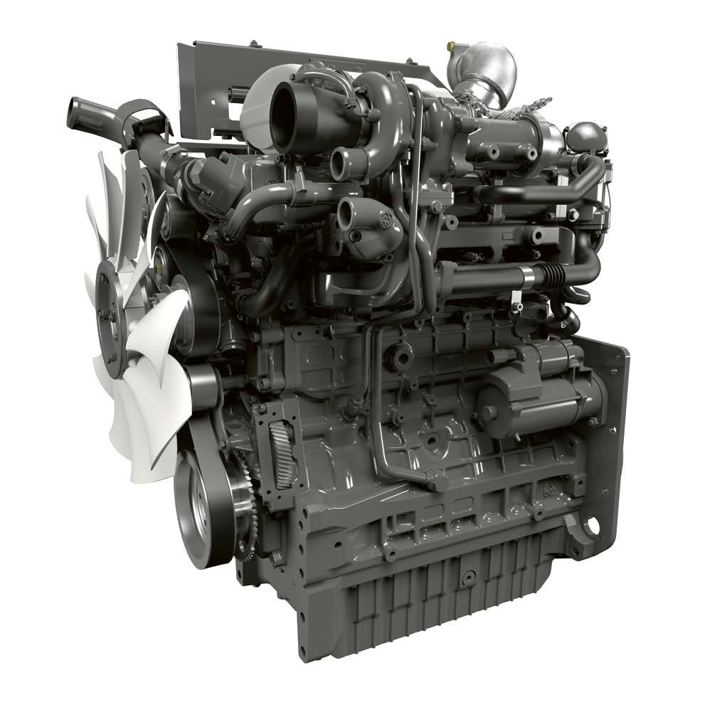 Mocne typy. Silnik Dwa silniki. Sześć modeli. W serii ATOS 300 pracują 4-cylindrowe silniki Farmotion o pojemności 3,8 l, a w serii ATOS 200 są to 3-cylindrowe silniki Farmotion o pojemności 2,9 l.