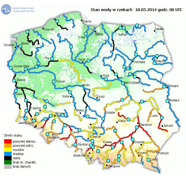 INFORMACJE HYDROLOGICZNO