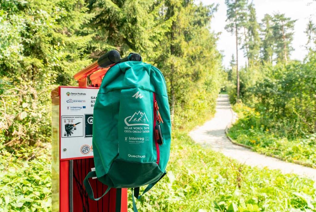 DALSZE DZIAŁANIA 2018-2019 realizowane dla polskich i słowackich samorządów przez EUWT TATRY Spójne oznakowanie całego Szlaku System certyfikacji miejsc przyjaznych rowerzystom Pomiar ruchu na Szlaku