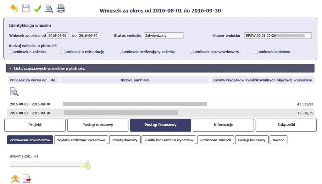 W przypadku wydatków rzeczywiście poniesionych,