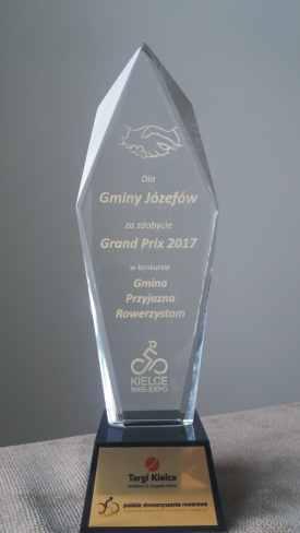 zdobyła Grand Prix tego konkursu. Rangę nagrody podkreśla fakt, że wręczana była na Międzynarodowych Targach Bike- Expo w Kielcach.