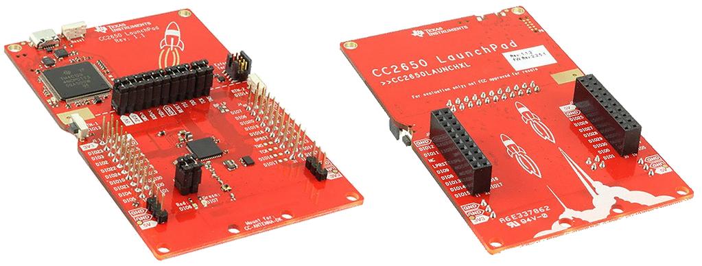 Systemy dla Internetu Rzeczy (8) Zestaw startowy CC2650 LaunchPad Zestaw startowy CC2650 LaunchPad jest wygodną platformą do rozpoczęcia pracy z procesorem CC2650.