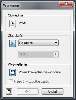 takich w których jeden z wymiarów jest znacznie większy od pozostałych, istnieje konieczność wykonywania przerwań w widoku. W module tworzenia rysunków zapewnia to polecenie przerwanie.