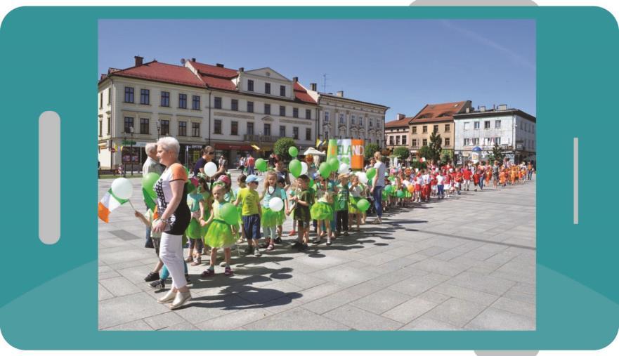 Gmina Wadowice ZDJĘCIE Europejska parada przedszkolaków PROJEKT Podniesienie jakości i efektywności pracy szkół i przedszkoli z