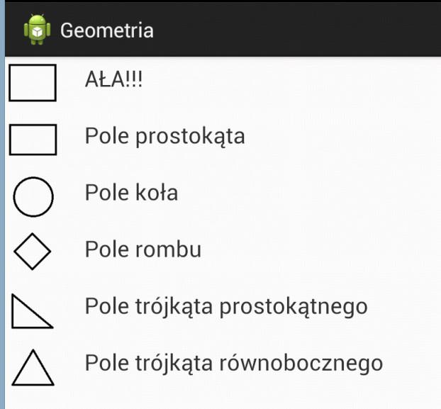 Uruchamiam projekt i sprawdzam działanie. Reakcja na kliknięcie jest taka jaka być powinna.