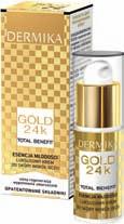 CD DERMIKA GOLD 24k Total Benefit Eliksir młodości 45+ dzień i noc 50ml CD DERMIKA GOLD 24k Total