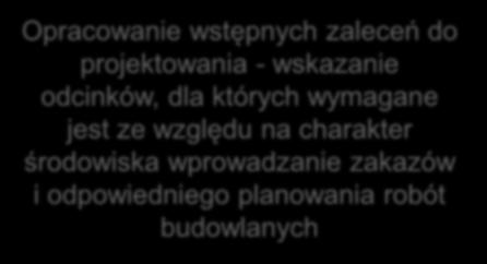 1-102 Przygotowanie dokumentacji środowiskowej dla wybranych projektów infrastrukturalnych perspektywy finansowej 2014