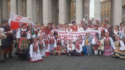 Pielgrzymka Wisełki Od 13 do 21 października 2018 roku Zespół Folklorystyczny Wisełka odbył pielgrzymkę do Włoch.
